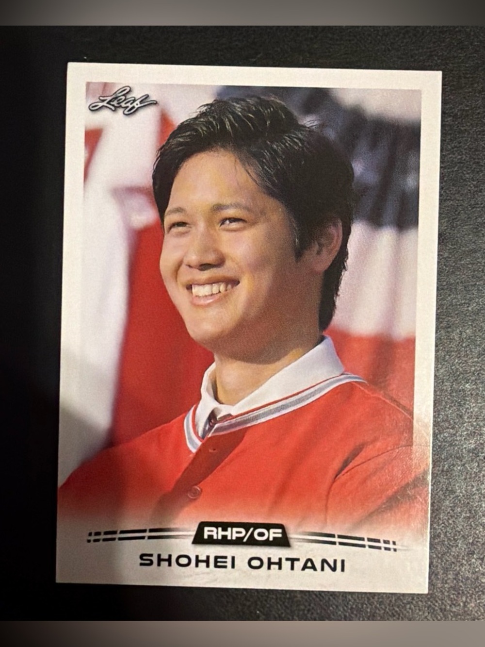 Shohei Ohtani Leaf Rookie Card
